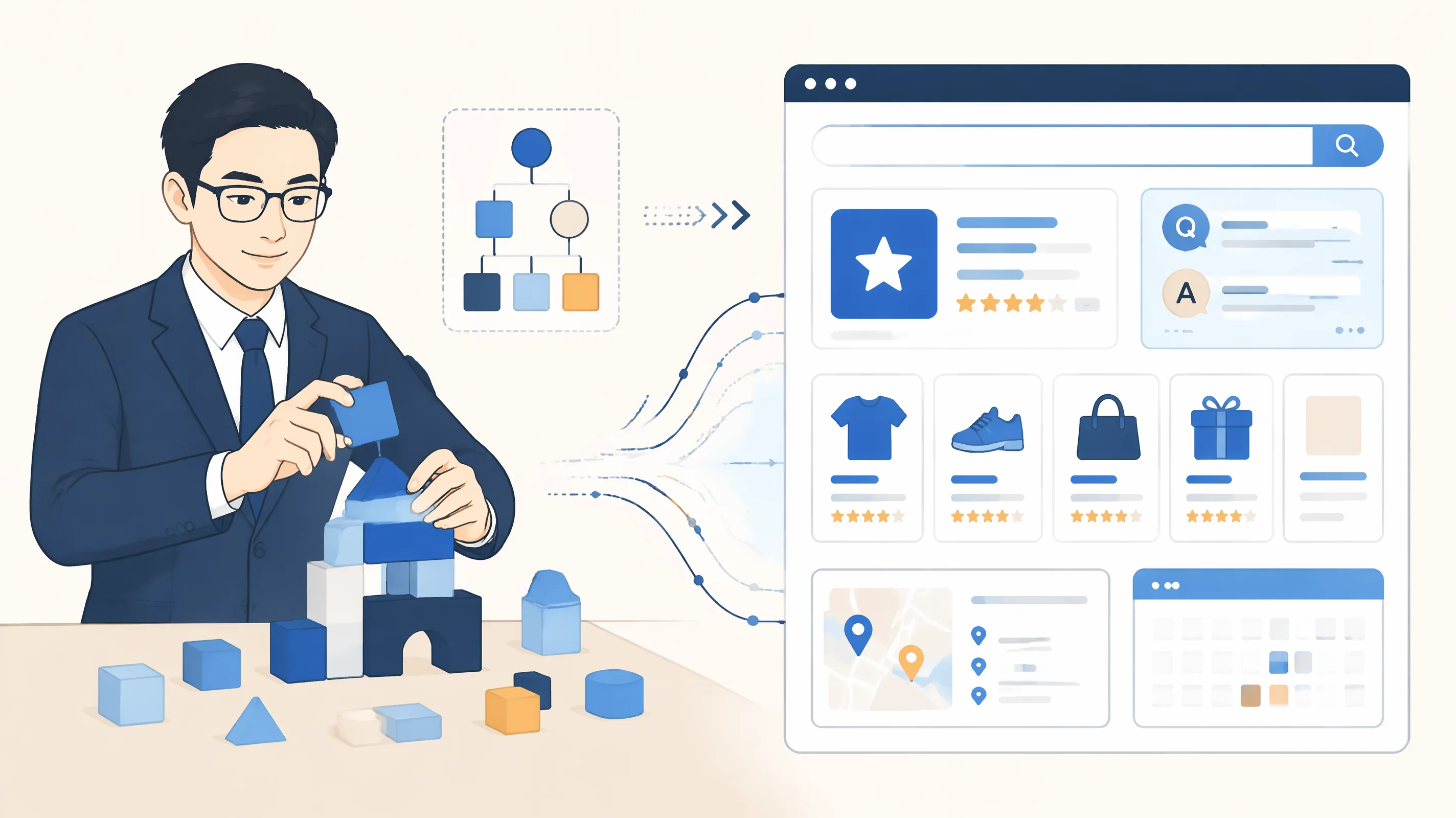 On-page Optimization品牌場景圖